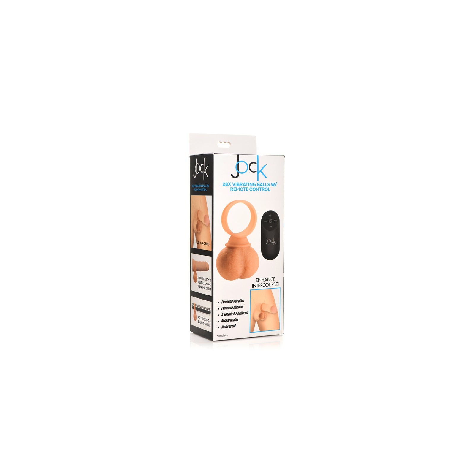 Jock 28x Bolas de Silicona Vibrantes Grande