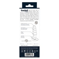 Plug Anal Vibrante Recargable VeDO Twist Negro