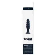 Plug Anal Vibrante Recargable VeDO Twist Negro