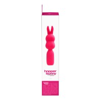 VeDO Hopper Bunny Rechargeable Mini Wand Vibrator Pink