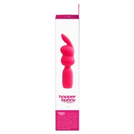 Vibrador Mini Wand Recargable VeDO Hopper Bunny Rosa