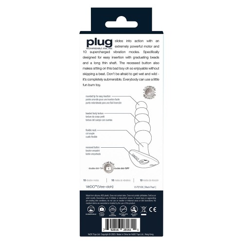 VeDO Plug Vibrante Anal Recargable