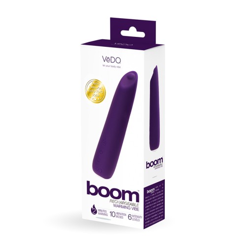 Vibrador Slimline Recargable VeDO Boom