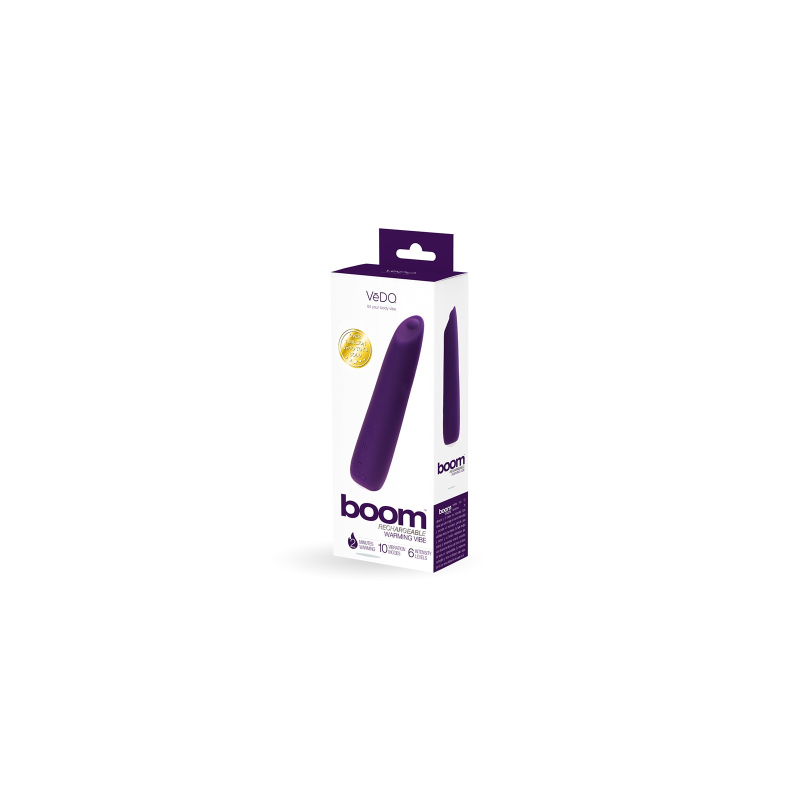 VeDO Boom Rechargeable Slimline Vibrator