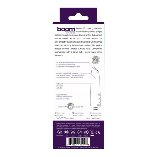 VeDO Boom Rechargeable Slimline Vibrator