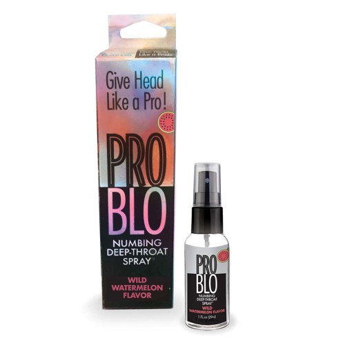 Pro Blo Spray Anestésico Deep Throat Sandía 1 oz.