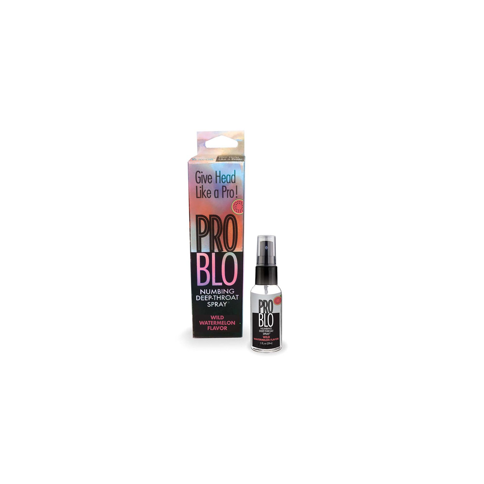 Pro Blo Numbing Deep Throat Spray Watermelon 1 oz.