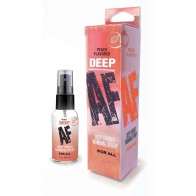 Spray Desensibilizante para la Garganta Deep AF Sabor Durazno