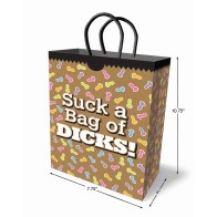 Suck a Bag of DICKS! Gift Bag - Fun and Cheeky