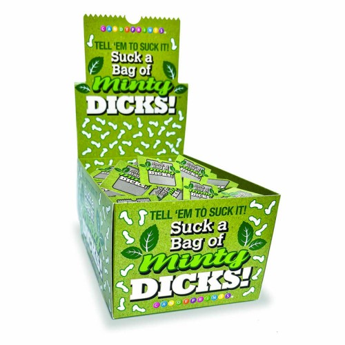 Suck a Bag of Minty Dicks Exhibición de 5 Paquetes