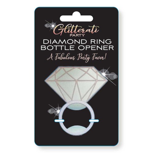 Abridor de Botellas Anillo de Diamante Glitterati