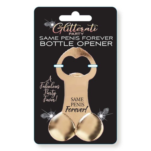 Glitterati Party Same Penis Forever Bottle Opener