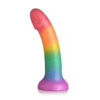 Dildo de Silicona Arcoíris de 6.5 pulgadas Simply Sweet