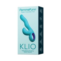 Vibrador Conejito de Acción Triple Recargable FemmeFunn Klio