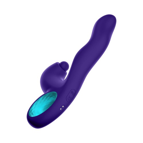 Vibrador Klio de Silicona Triple Acción FemmeFunn