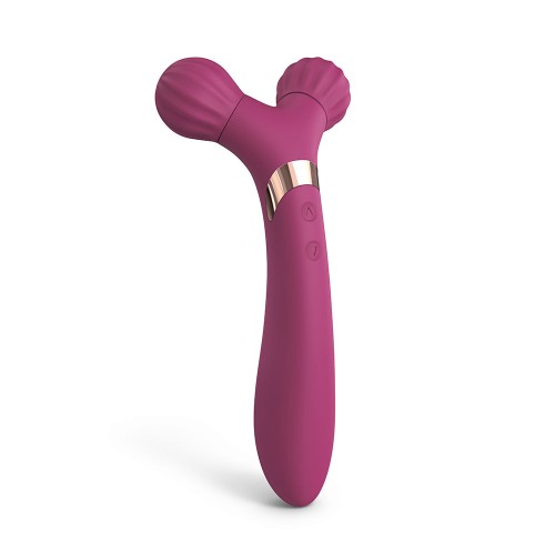 Fireball Rechargeable Dual Ended Silicone Body Massager Vibrator