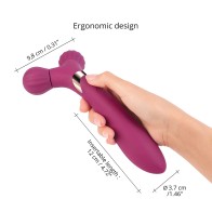 Fireball Rechargeable Dual Ended Silicone Body Massager Vibrator