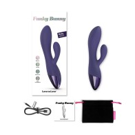 Funky Bunny Baby Rabbit Vibrator Midnight Indigo