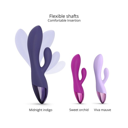 Funky Bunny Baby Rabbit Vibrator Midnight Indigo