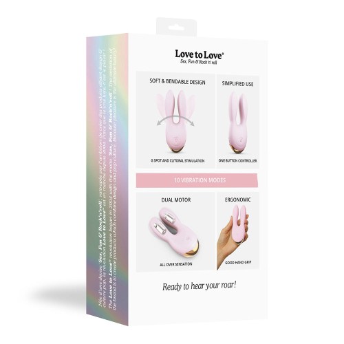 Love to Love Hear Me Rechargeable Silicone Ear Vibrator