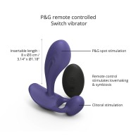 Witty Remote-Controlled Silicone Vibrator for Intimate Pleasure