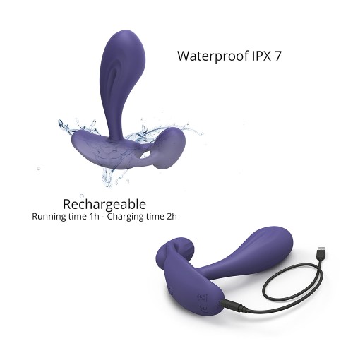 Witty Remote-Controlled Silicone Vibrator for Intimate Pleasure