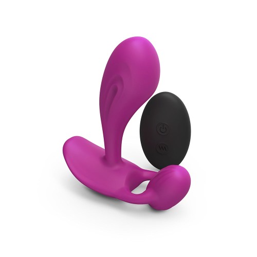 Witty Rechargeable Remote-Controlled Silicone Vibrator for Intense Pleasure