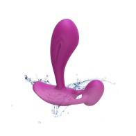 Witty Rechargeable Remote-Controlled Silicone Vibrator for Intense Pleasure