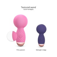 Love to Love Itsy Bitsy Rechargeable Mini Wand Vibrator - Pink Passion