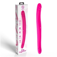 Vibrador de Silicona Together Duo Rosa