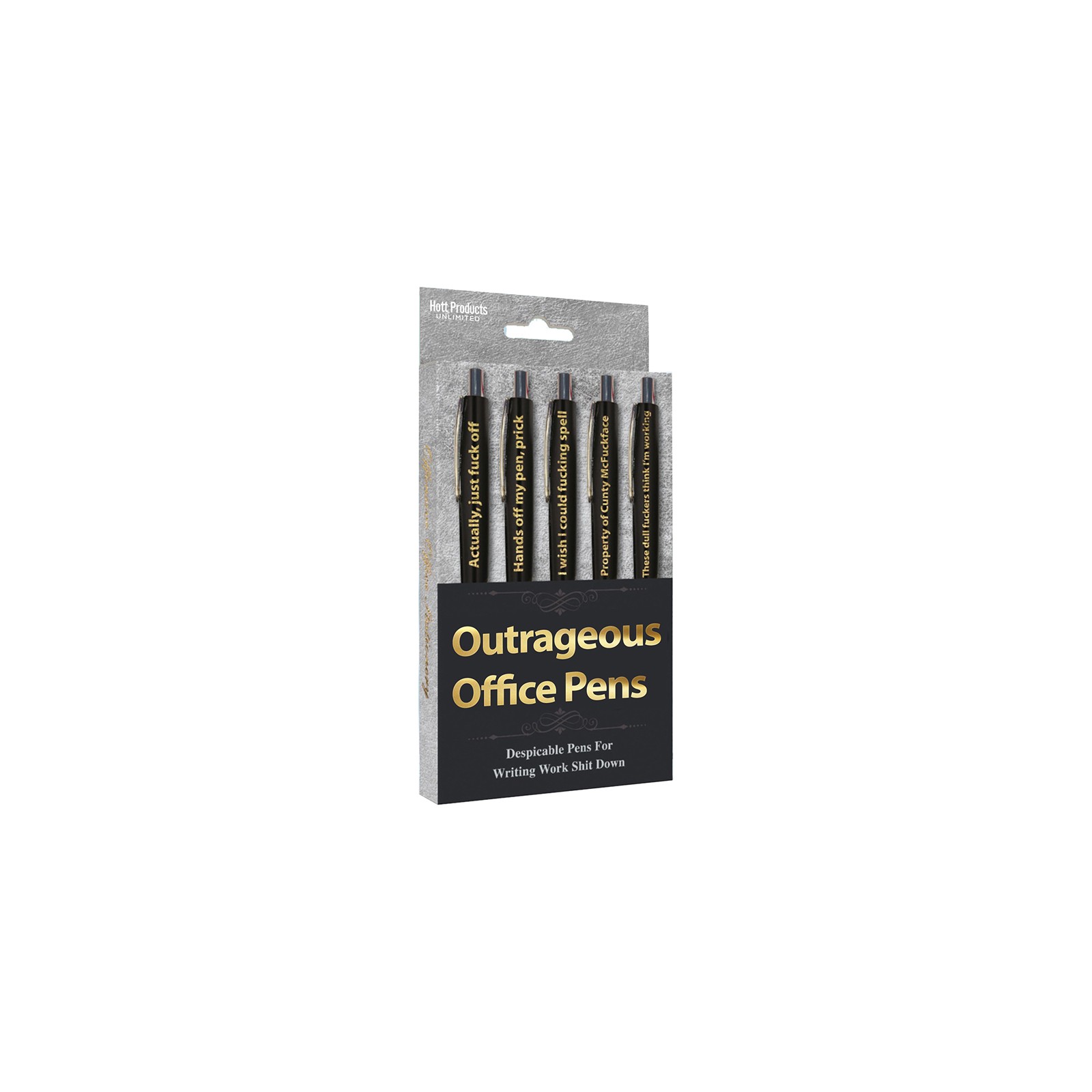 Outrageous Office Pens Set