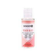 Lubricante Hidrosoluble Sabor Playa Bliss de Gender X