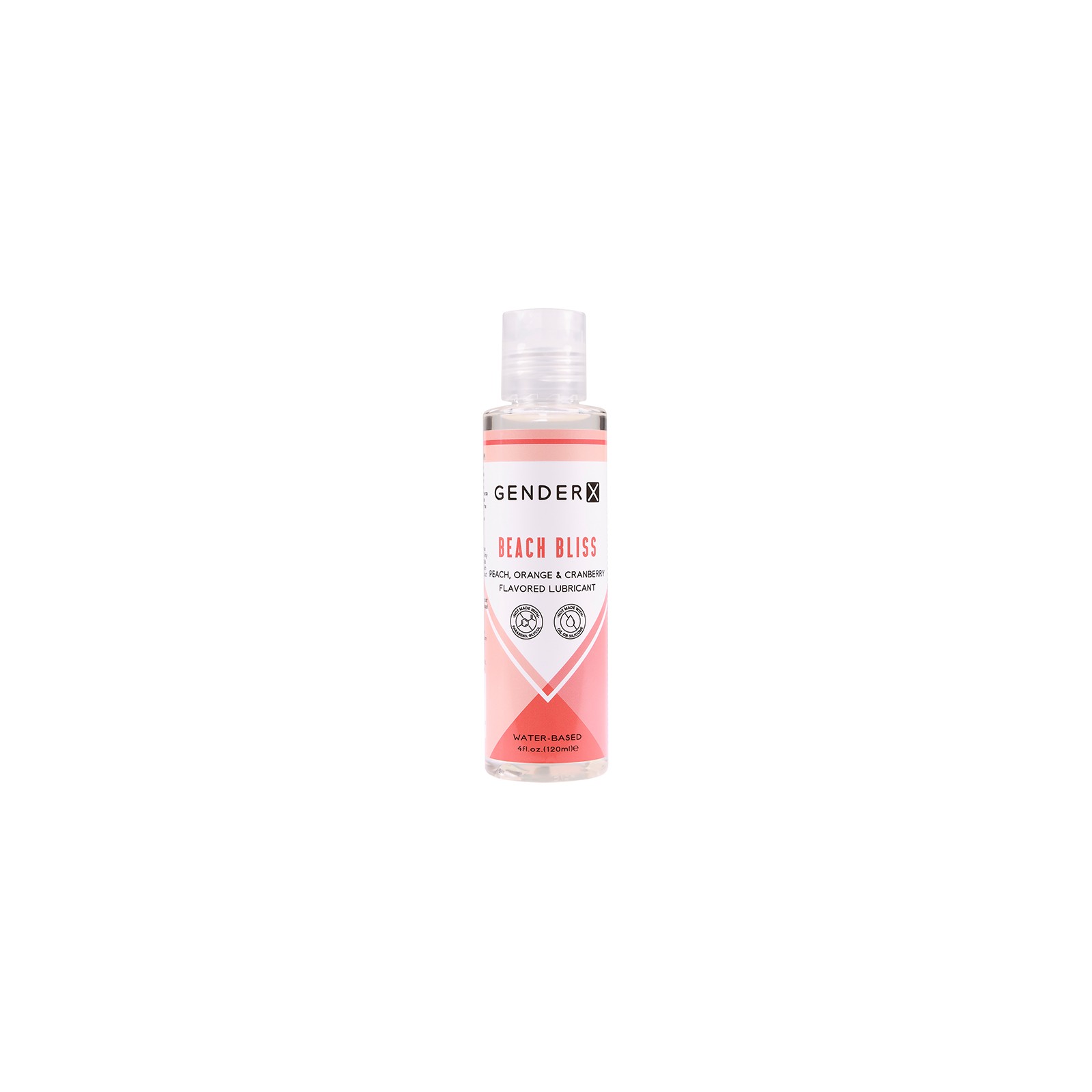 Lubricante a Base de Agua Sabor Durazno, Naranja y Arándano Gender X Beach Bliss 4 oz.