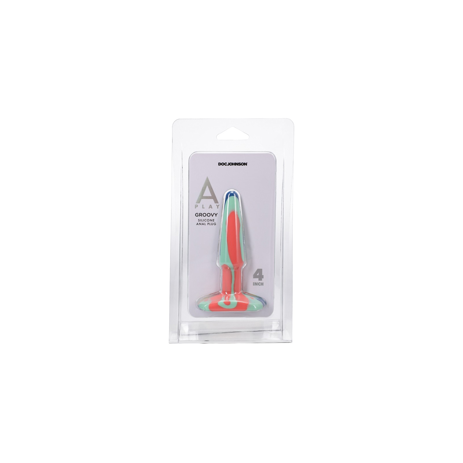 A-Play Groovy 4 in. Silicone Anal Plug