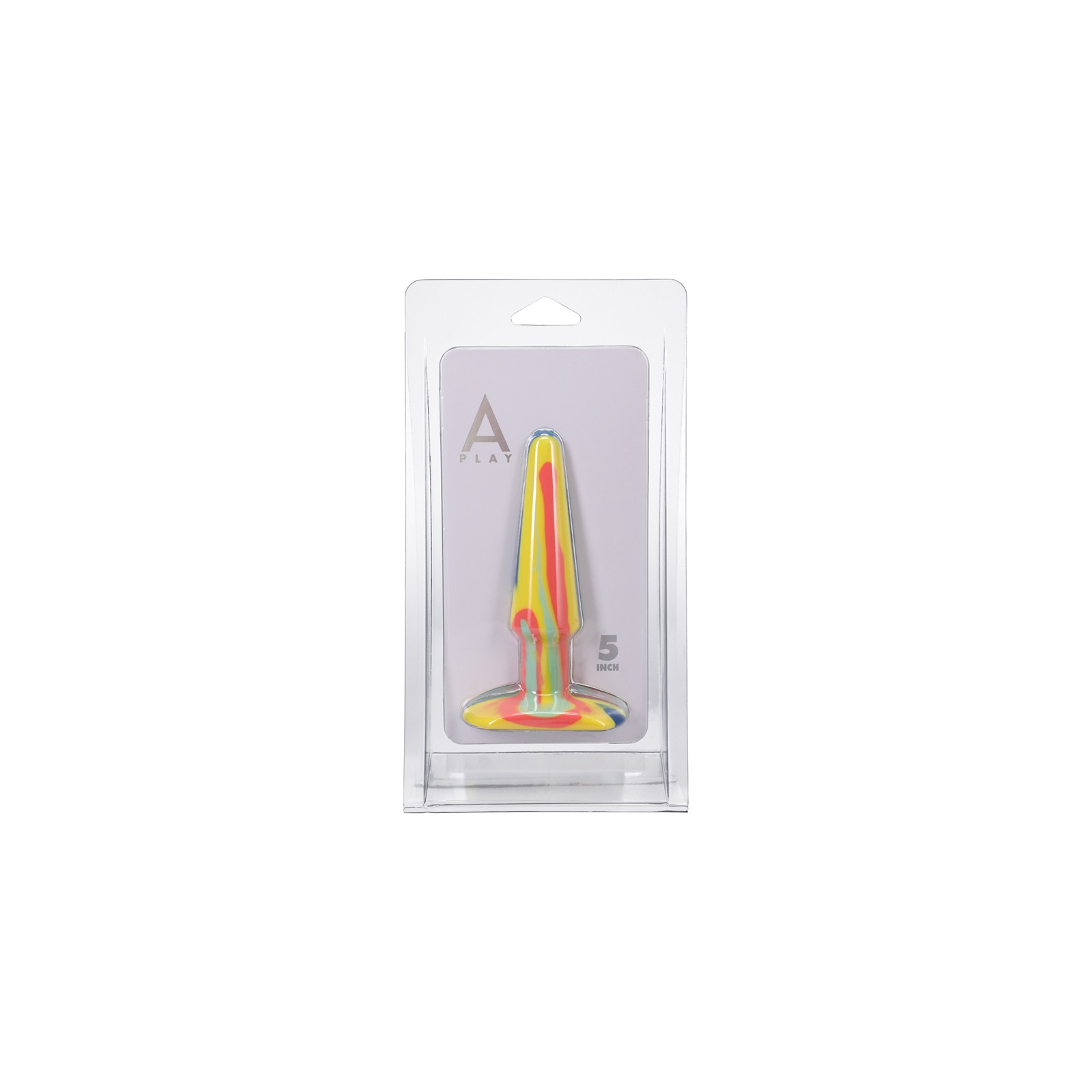 A-Play Groovy Plug Anal de Silicona 5 in. Amanecer