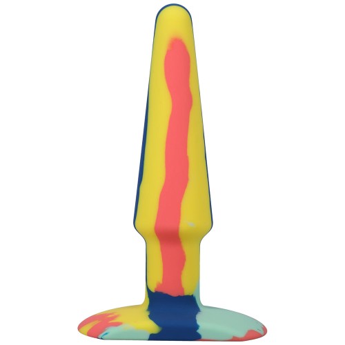 A-Play Groovy Plug Anal de Silicona 5 in. Amanecer