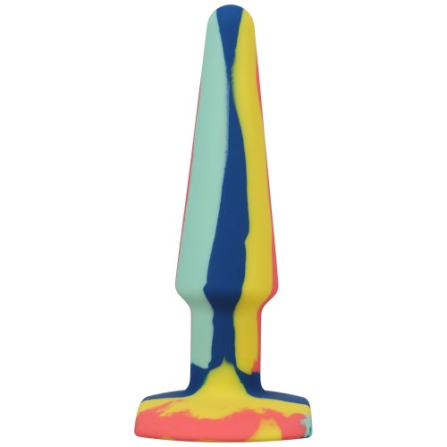 A-Play Groovy Plug Anal de Silicona 5 in. Amanecer