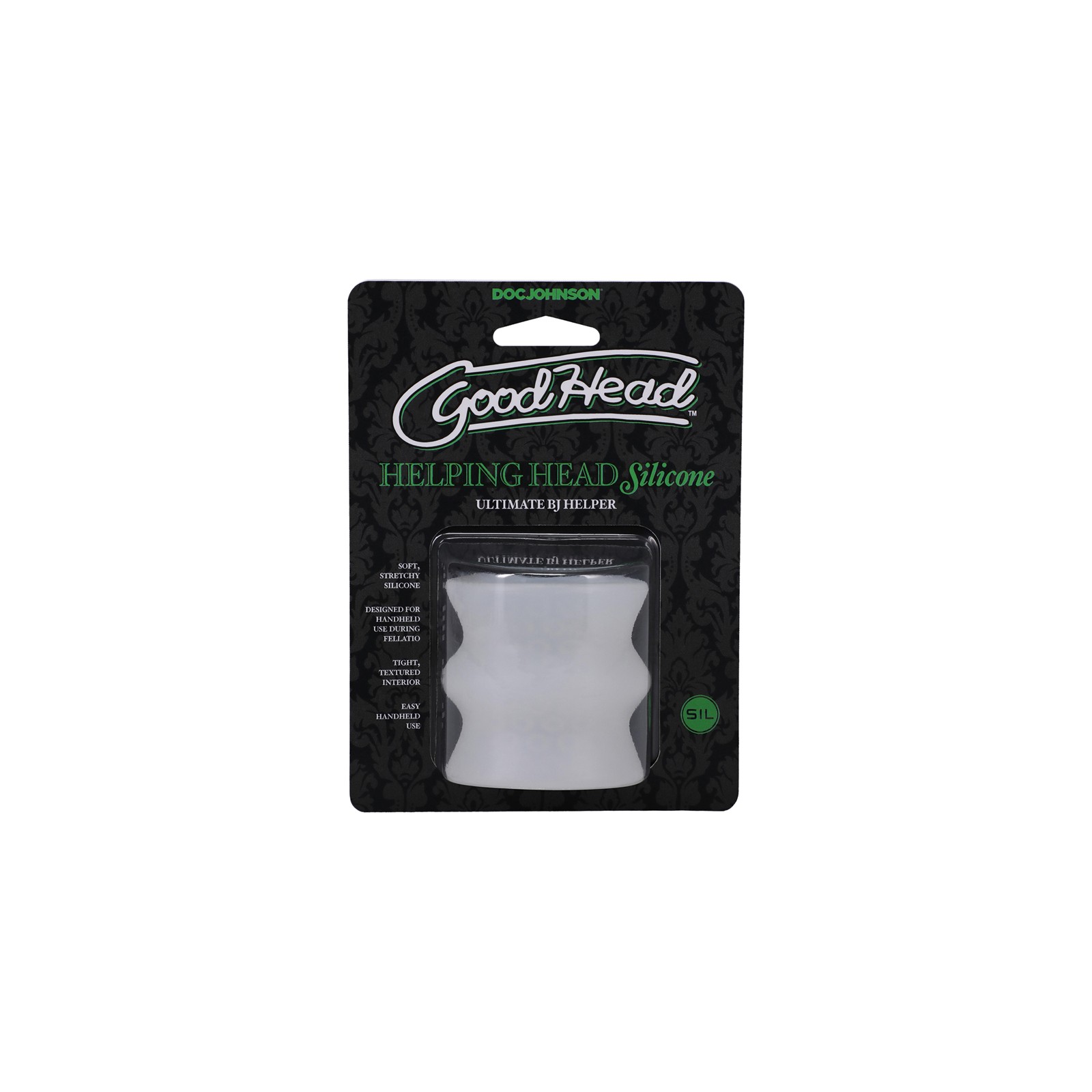 GoodHead Helping Head Silicone BJ Helper Frost