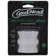 GoodHead Helping Head Silicone BJ Helper Frost