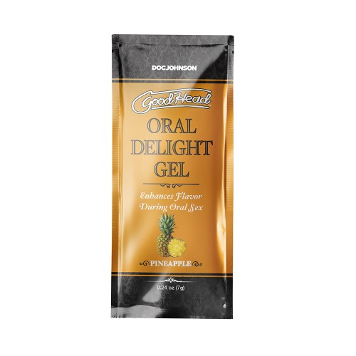 Gel Delicia Oral GoodHead para Placer Sabroso