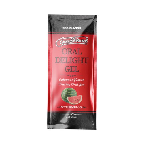 Gel Delicia Oral GoodHead Multi-Sabor para Placer Oral Mejorado