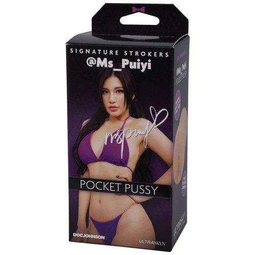 Stroker Signature de Ms. Puiyi ULTRASKYN para Placer Realista