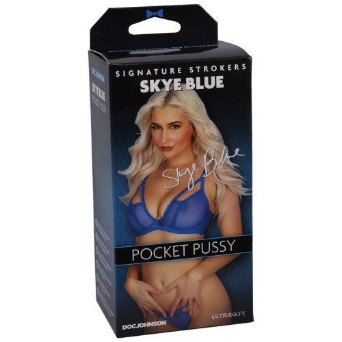 Signature Strokers Skye Blue ULTRASKYN Pocket Pussy