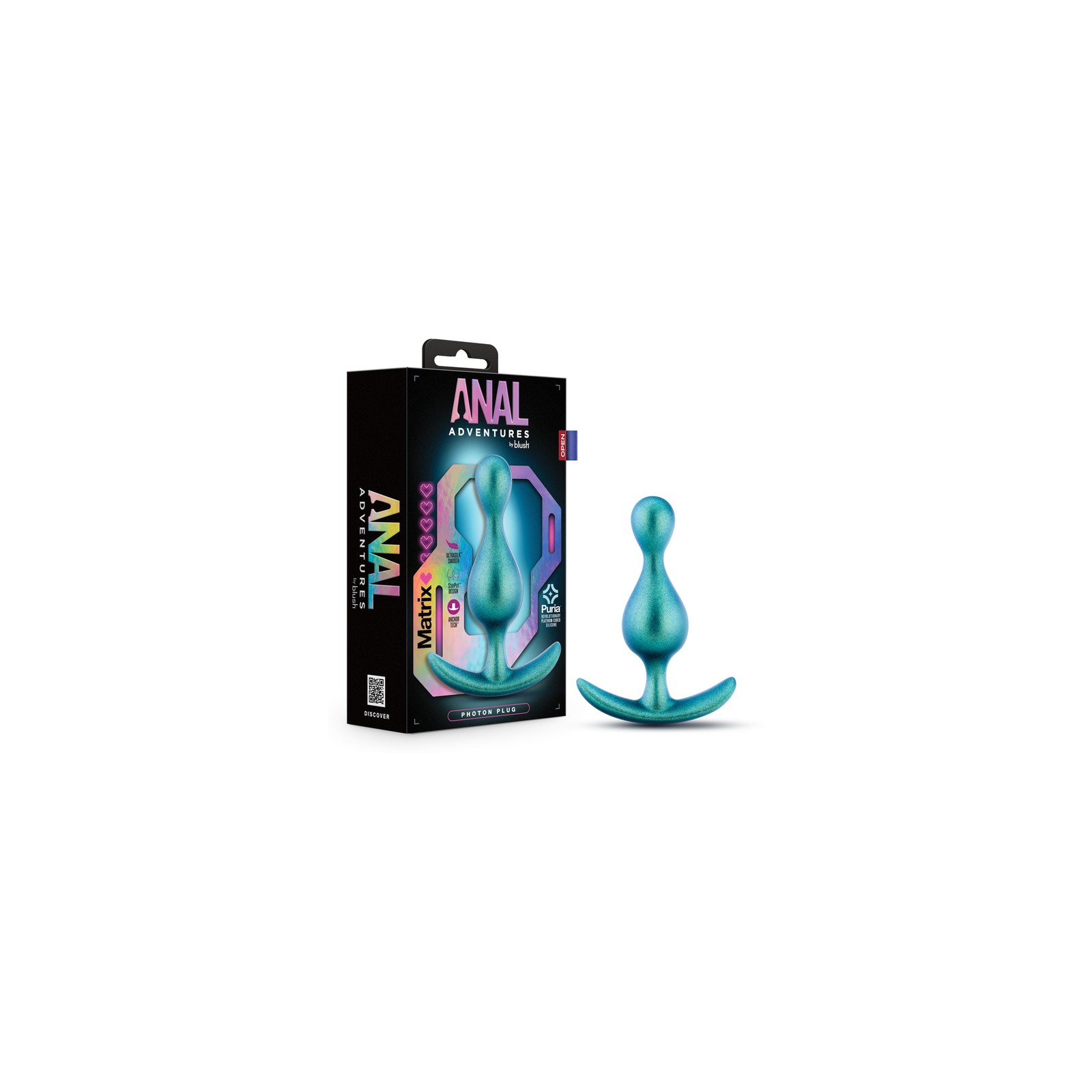 Anal Adventures Matrix Photon Plug Neptune Teal