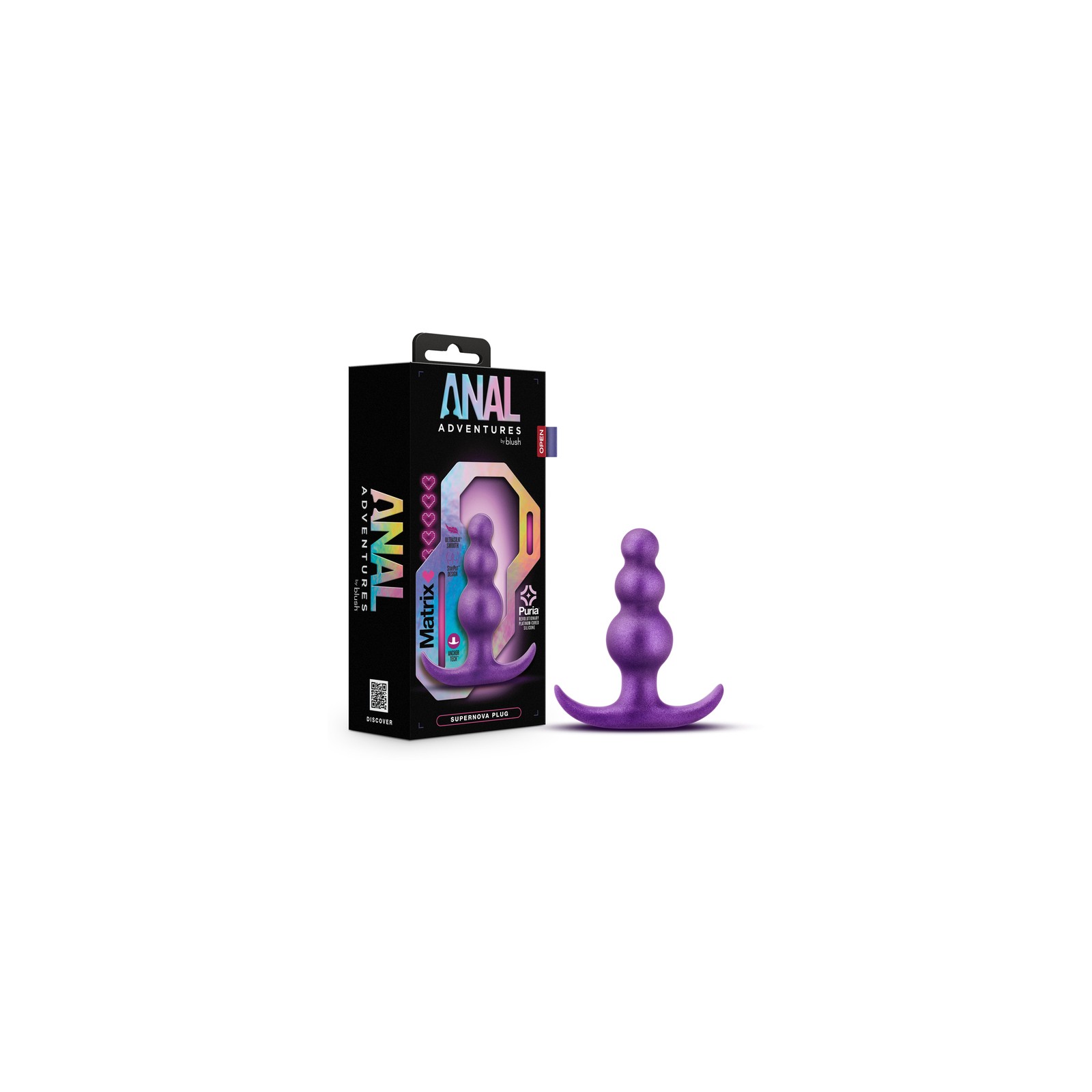 Plug Supernova Matrix de Anal Adventures para Sensaciones Emocionantes