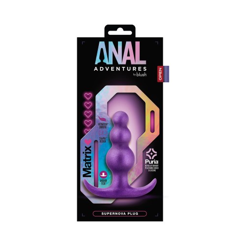 Plug Supernova Matrix de Anal Adventures para Sensaciones Emocionantes