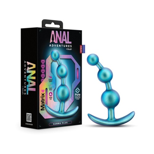 Plug Gamma Neptune Teal Anal Adventures Matrix