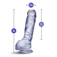 B Yours Plus Hearty n' Hefty Dildo - Clear