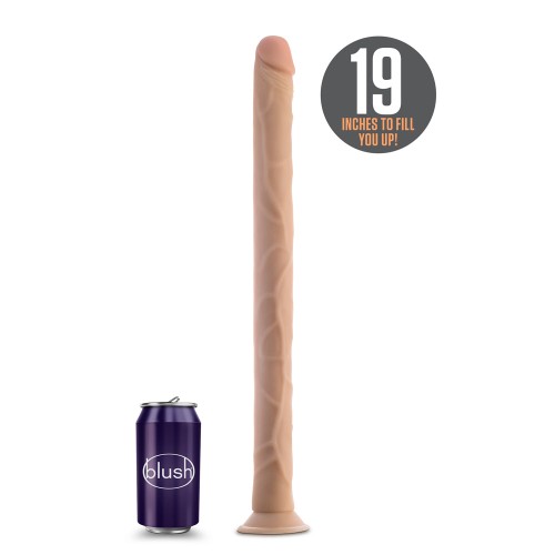 Dildo Dr. Skin de 19 Pulgadas - Realista Beige