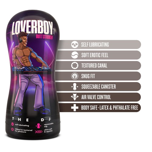 Loverboy DJ Self-Lubricating Anal Stroker - Ultimate Pleasure Tool